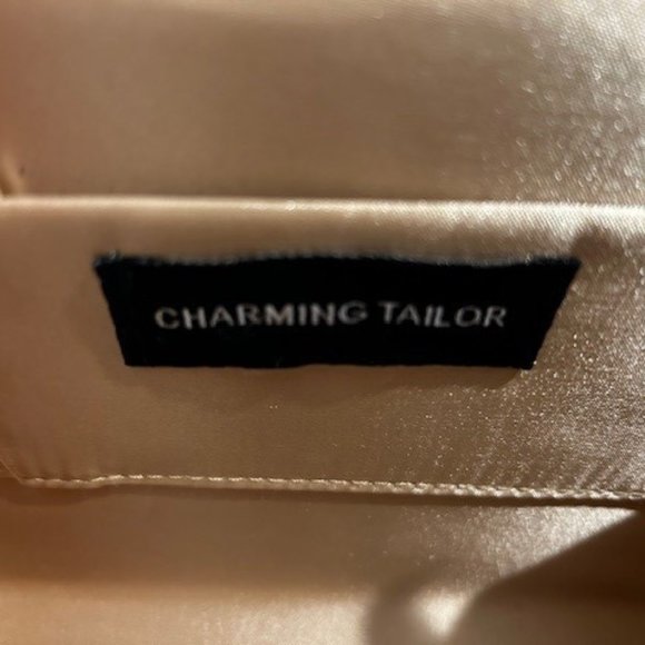 Charming Tailor Faux Suede Clutch Handbag - Picture 5 of 5